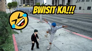 Maging BABY sa GTA 5 inaway si SAKI  GTA 5 Roleplay [upl. by Aissej110]