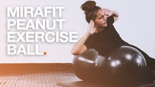 Mirafit Peanut Exercise Ball with Pump [upl. by Urdna]