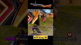 Free Fire M79 King 😎 shorts shortvideo freefire tonmoythebot [upl. by Jacki]