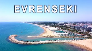 SIDE EVRENSEKI Strand Meer Türkei HEUTE 2024 4K evrenseki türkei Antalya side [upl. by Linea]