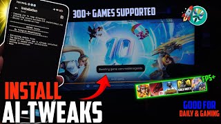 How to Install AITweaks Gamebooster For your Android Games  Best For Daily amp Gaming [upl. by Scrogan298]