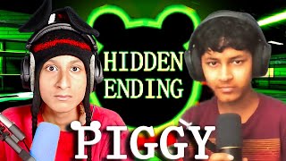 BEATING ROBLOX PIGGY HIDDEN ENDING ft TeamRuxer [upl. by Merce]