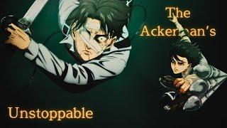 The Ackermans  Unstoppable  The Score  Attack on Titan  AMV [upl. by Bork551]