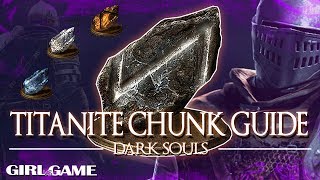 DARK SOULS Remastered  Titanite Chunk Guide Locations and Farming Tips [upl. by Donella680]