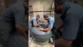 How Tyres are Remould inside the factory  Tyre Remoulding Process [upl. by Grannia]