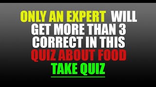 Only a chef will master this quiz [upl. by Amos1]