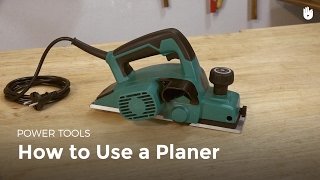 How to Use a Planer  Woodworking [upl. by Alimak]