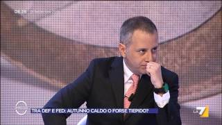 Omnibus  Tra Def e Fed autunno caldo o forse tiepido Puntata 19092015 [upl. by Erie]