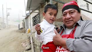 Un papá HéroeDeCorazón ❤️💪 Conoce a Moisés de la olla común quotJuntos por una causaquot de Manchay 🍲🇵🇪 [upl. by Vaientina]