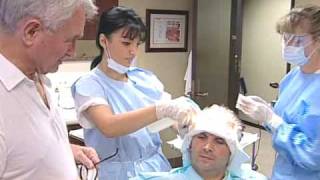 Hair Transplant Procedure by Dr Lee Bosley  Part 2  Bosley Medical [upl. by Middlesworth]