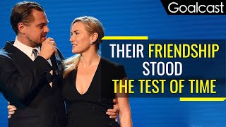 Leonardo DiCaprio amp Kate Winslet Are Friendship Goals  Inspiring Life Story  Goalcast [upl. by Aikmat418]