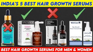 5 Best hair growth serum  Best hair serum for hair growth  Best Hair growth serum For Men amp Women [upl. by Reginnej697]