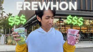 Trying Out LA’s Most Expensive Smoothie Erewhon [upl. by Onder]