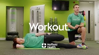 Back Fit Workout  Nuffield Health [upl. by Llenrahs]