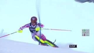 Laurenne Ross Val dIsere Combined Run 2  Slalom [upl. by Stanfill301]