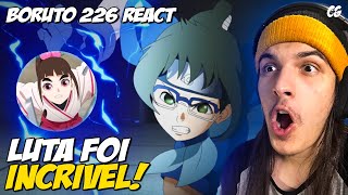 DENKI VS TSUBAKI  React Boruto 226 [upl. by Airot]