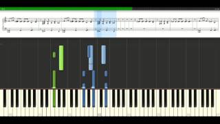 Beck  Deadweight Piano Tutorial Synthesia [upl. by Ceil]