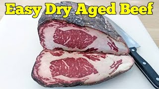 Dry Aged Beef  How to Dry Age Beef at Home  PoorMansGourmet [upl. by Jasisa]