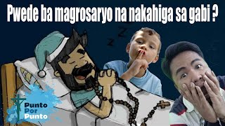 Pwede ba magrosaryo na nakahiga lalo na sa gabi [upl. by Salot]