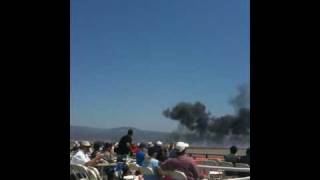 A10 Strafing Flyby Salinas airshow 8809 [upl. by Wilek]