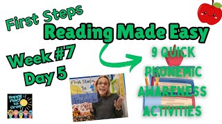 Reading Made Easy Week 7 Day 5  Fast Fun Skill Building Activities happyplacetogrow [upl. by Adnerol]