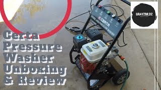 Tool Review Pressure washer Unboxing Assembly and Review Certa Kogan [upl. by Levania97]