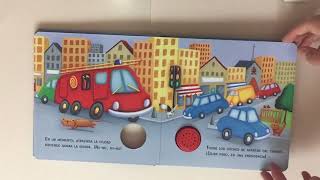 Cuentos infantiles El camion de bomberos libro infantil en Español [upl. by Mayne]