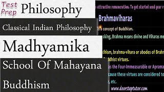 Madhyamika School Of Mahayana Buddhism Classical Indian Philosophy Philosophy [upl. by Okihcim]