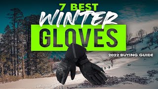 BEST WINTER GLOVES 7 Winter Gloves 2023 Buying Guide [upl. by Perren]