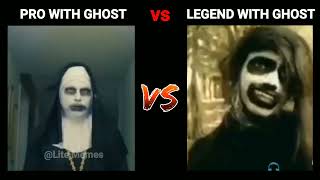 Pro With Ghost vs Legend With Ghost 👻 Funny Memes funny memes ghost [upl. by Elyrehc]