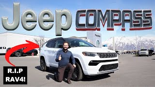 2023 Jeep Compass High Altitude Toyota And Honda Have No Chance [upl. by Aliuqaj]