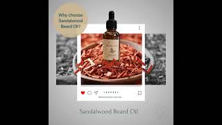 Our Sandalwood Beard Oil is handmade from natural ingredients [upl. by Lotta]