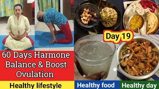 Day 19 of 60 Days Harmone Balance amp Boost Ovulation  Better fertility  Healthy food jaatnipunjabi [upl. by Cattima936]