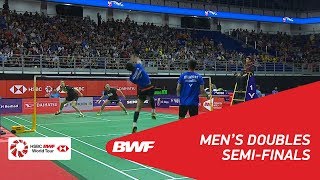 MD  ALFIANARDIANTO INA vs CONRADPETERSENKOLDING DEN 5  BWF 2018 [upl. by Oned]