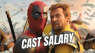 Deadpool amp Wolverine Cast Salary Reveals  Deadpool 3  Marvel movie [upl. by Goles219]