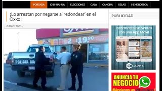 Detenido por no redondear en oxxo [upl. by Raimund]