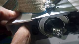 How to unlock Jammed Sewing Machine Needle [upl. by Orlina417]