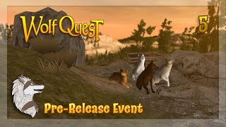 WolfQuest  The Elements Pack  30 PreRelease Event Episode 5 [upl. by Inoek]