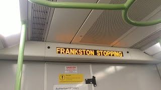 Frankston Service Metro Announcements XTrapolis [upl. by Akinahc649]