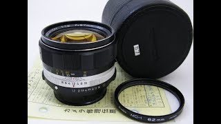 KONICA HEXANON 57mm F12 [upl. by Eelarat]