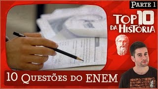 Top 10 Questões do ENEM  Resolução Comentada  Parte 1 [upl. by Bale]