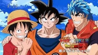 Dragon Ball X One Piece X Toriko Historys Strongest Collaboration VS Glutton of the Sea Review [upl. by Arriaes]