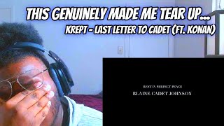 Krept  Last Letter To Cadet Ft Konan REACTION [upl. by Aivila]