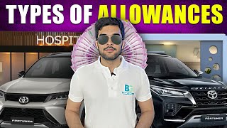 Types of Allowances in India  Taxable and Non Taxable Allowance 2023  Hindi [upl. by Gennie]