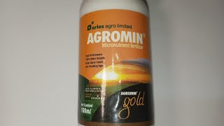 Agromin Gold Micronutrient Fertilizer  Aries Agro Ltd [upl. by Hamid]