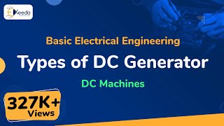 Types of DC Generator  DC Machines  Basic Electrical Engineering [upl. by Ecissej]