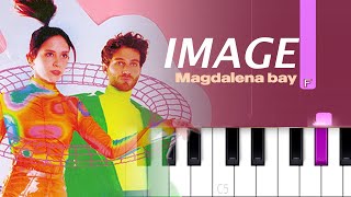 Magdalena Bay  Image Piano tutorial [upl. by Allimac]