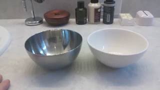 Ikea Bowls as Shaving Bowls [upl. by Heda]