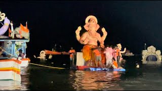 Ganpati visarjan Mumbai Girgaon chaupaty 2023 [upl. by Usanis]