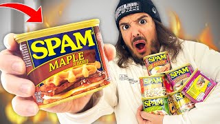 we tried EVERY spam flavour in the world [upl. by Ferdinana]